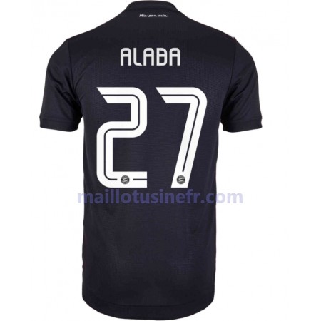 Maillot de Foot Bayern Munich David Alaba 27 Troisième 2020-21